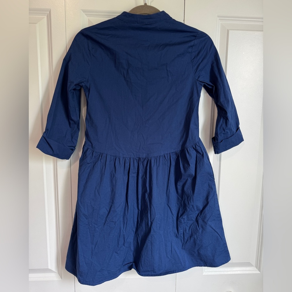 Women’s Tuckernuck Royal Shirt Dress - Size Small  - Royal Blue - Picture 2 of 4